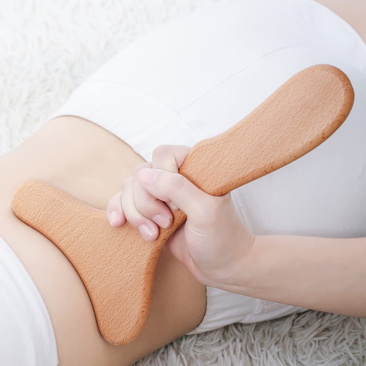 Wellness Spa With Massage - Herramienta de Maderoterapia para Contorno Corporal,