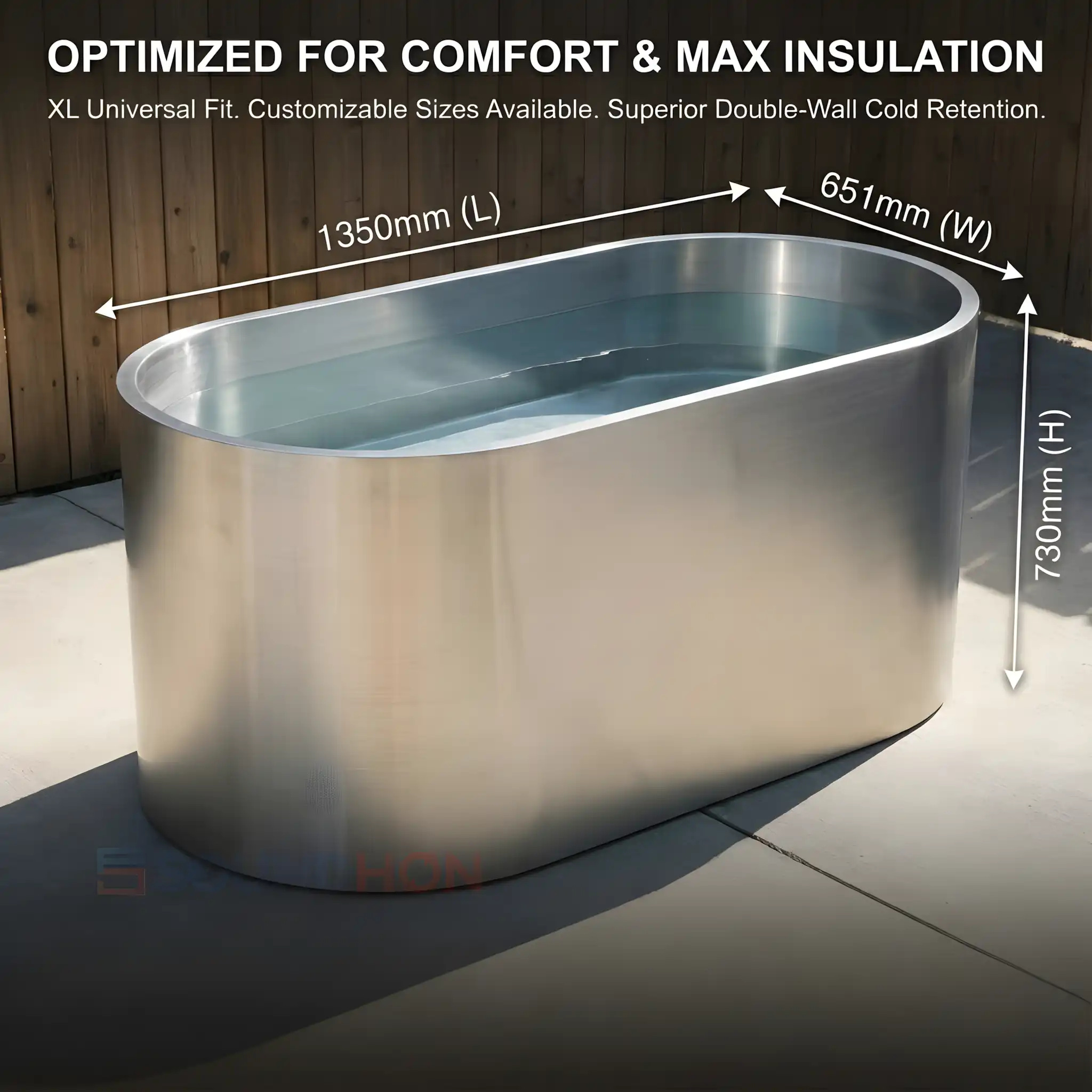 Bañera de Hielo de Acero Inoxi - Spa Wellness In reseña y precio