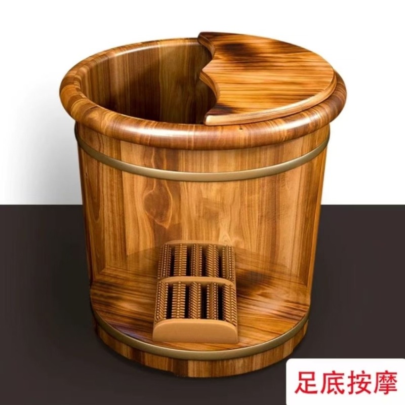 Cubo de madera para remojar lo - Spa & Wellness Retreat reseña y precio