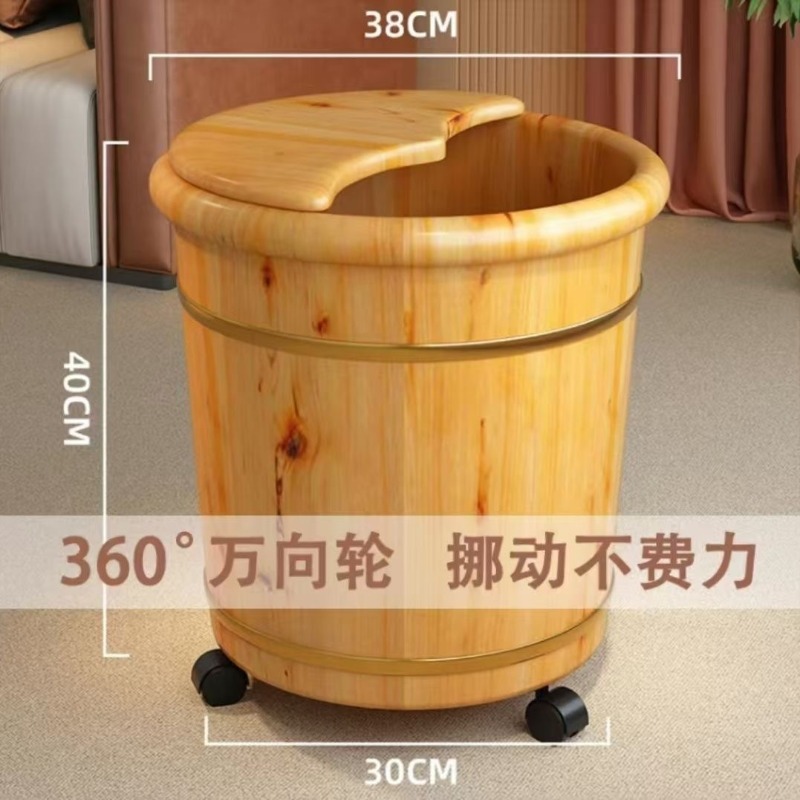 Cubo de madera para remojar lo - Spa & Wellness Retreat reseña y precio