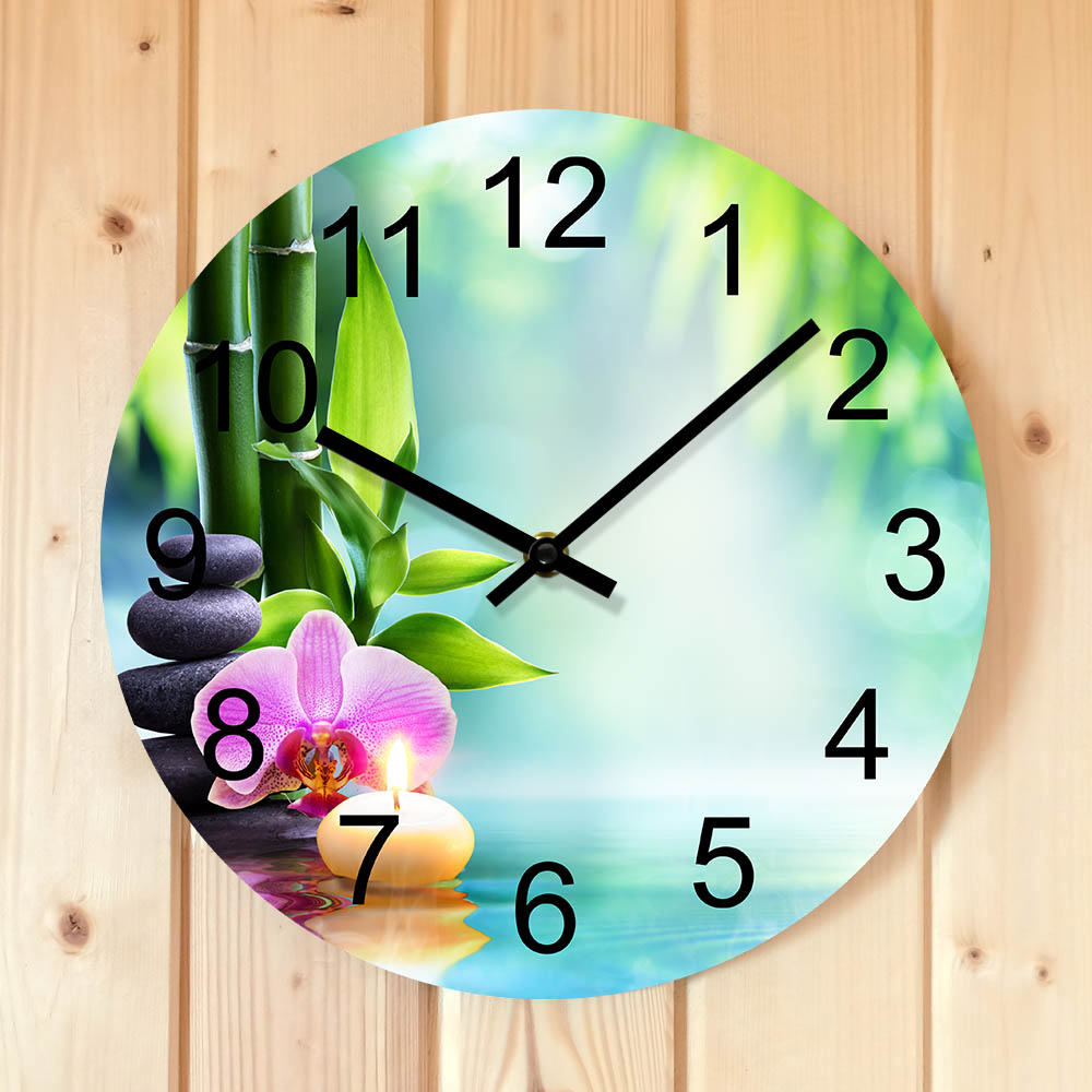Reloj de pared silencioso con  - Wellness Spa With Massage reseña y precio