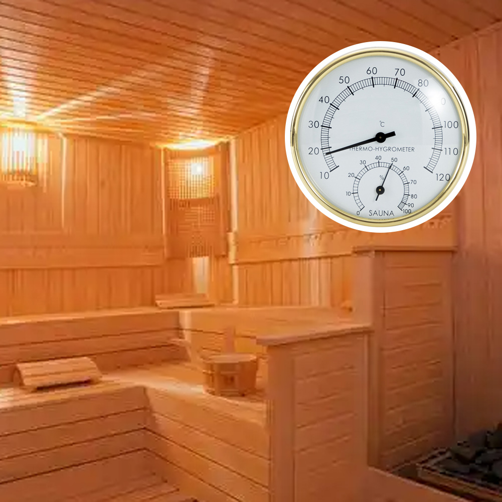 Higrómetro de acero inoxidable - Spa Wellness In reseña y precio